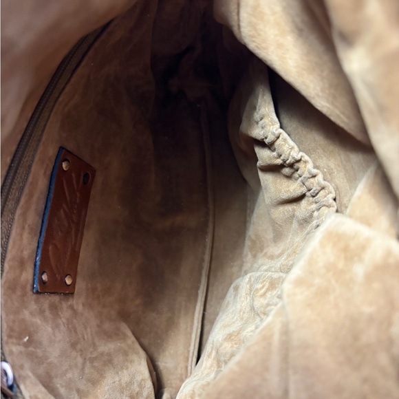 Patricia Nash Red and Orange Clutch with Tropical Print - Picture 5 of 5